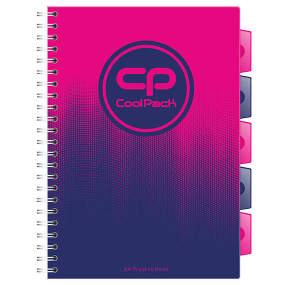 Spiral note book A4 Coolpack Black 94108CP