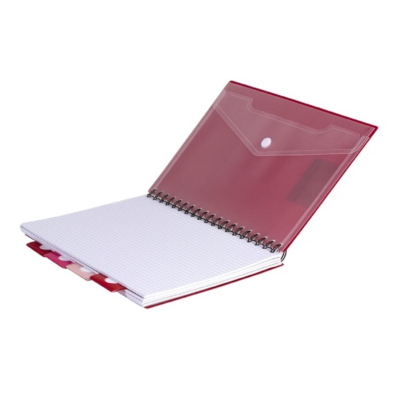 Spiral note book A4 Coolpack Red 94221CP