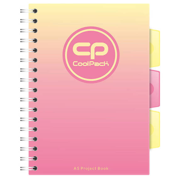 Spiral note book A5 Coolpack Black 94122CP