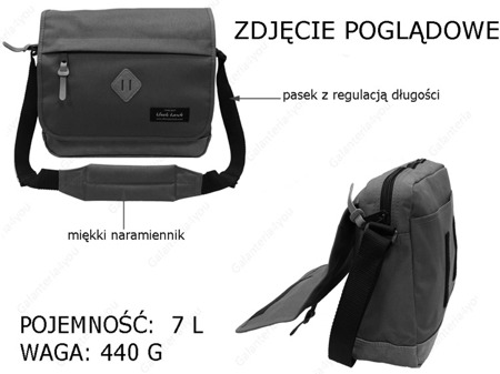 Torba na netbooka Black Hawk granatowa BK-107