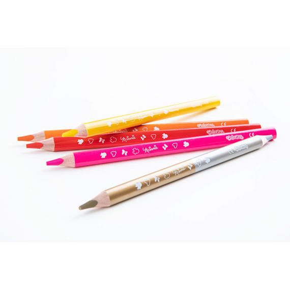 Triangular coloured pencils JUMBO 12 colours