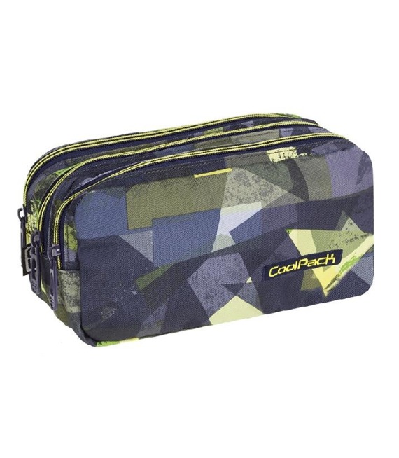 Triple decker pencil case Coolpack Primus Lime Abstract  80528CP nr A003