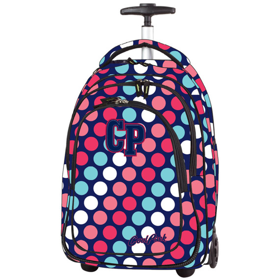 Trolley backpack Coolpack Target Dots 79990CP nr 1044