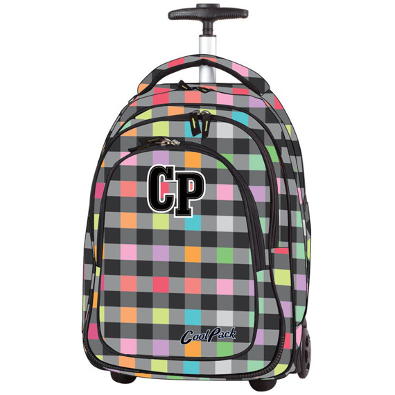 Trolley backpack Coolpack Target Pastel check 80002CP nr 1045