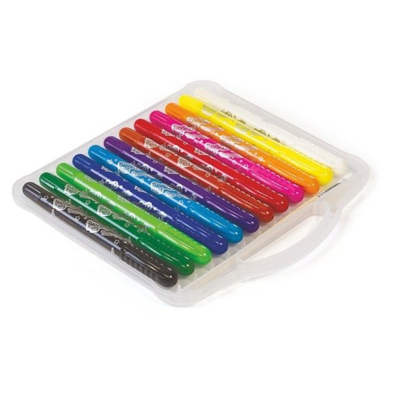 Twisted silky crayons 12 colours Colorino Kids 57271PTR