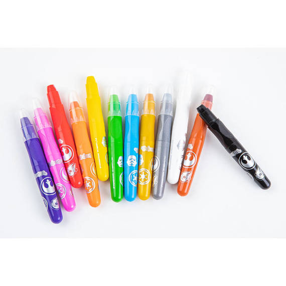 Twisted silky crayons 12 colours Colorino Kids 57271PTR