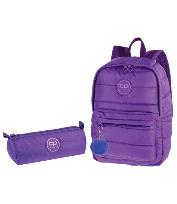 Zestaw młodzieżowy Coolpack 2018 Ruby Violet - plecak Ruby i piórnik Tube