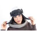 Bomber Hat Atlantis ECO POLAR black M