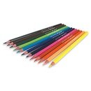 Hexagonal coloured pencils 24 colours Colorino Kids 14700PTR/1