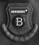 Modny plecak młodzieżowy czarno-granatowy New Berry