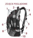 School backpack Coolpack College Criss Cross 82065CP nr A514