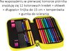 School pencil case with equipment Coolpack Jumper Pink neon 54799CP nr A470
