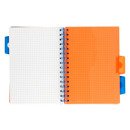 Spiral note book A5 Coolpack Blue Neon 52009CP No. 52009PTR