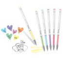 Triangular glitter pens 12 colors Colorino Kids 32469PTR