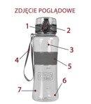 Water bottle Coolpack Tritanum 550 ml Violet 67522CP