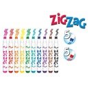 ZIG ZAG multiple stroke marker 10 colours Colorino Kids 34647PTR