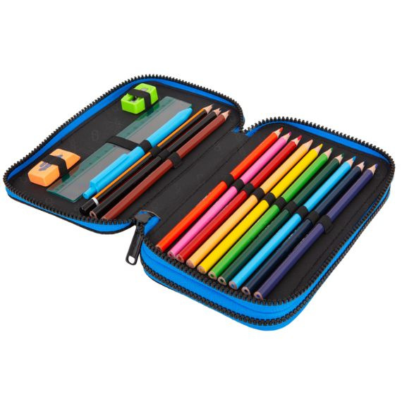 Piórnik szkolny podwójny z wyposażeniem CoolPack Jumper 2 T-rex F066853