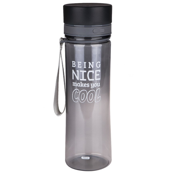 Water bottle Active Sport 700 ml grey 70425 