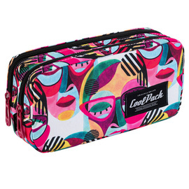 Piórnik szkolny dwukomorowy CoolPack Primo Cinco F105743