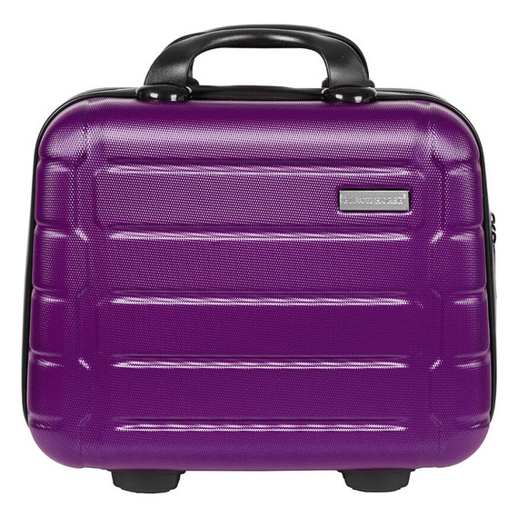 Kosmetyczka - kuferek usztywniany Black Horse Bentley 14" PT-0069-14 fioletowy