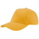 Czapka z daszkiem bejsbolówka KID START FIVE YELLOW