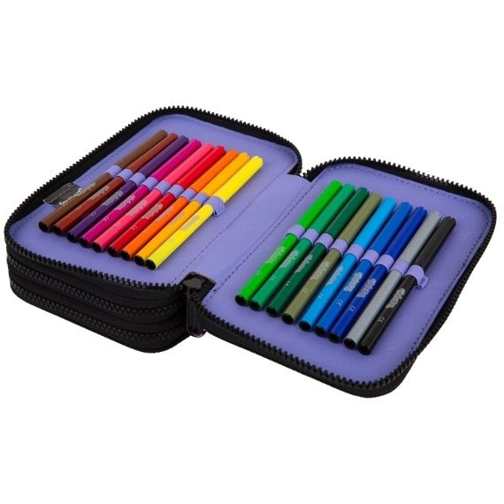 Piórnik potrójny z wyposażeniem CoolPack Jumper 3 Mood F067934