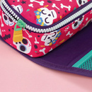 Piórnik 2-poziomowy z wyposażeniem Bats & Bites Milan 081264BBTP róż