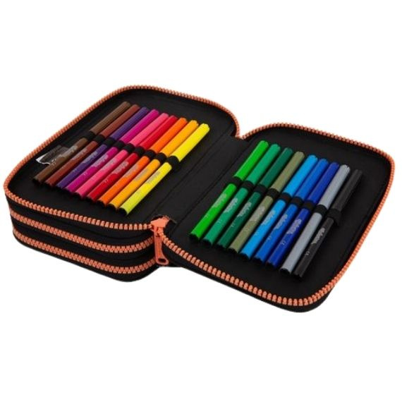 Piórnik potrójny z wyposażeniem CoolPack Jumper 3 Capybara F067937