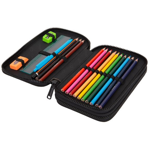 Piórnik szkolny podwójny z wyposażeniem CoolPack Jumper 2 Diary F066936