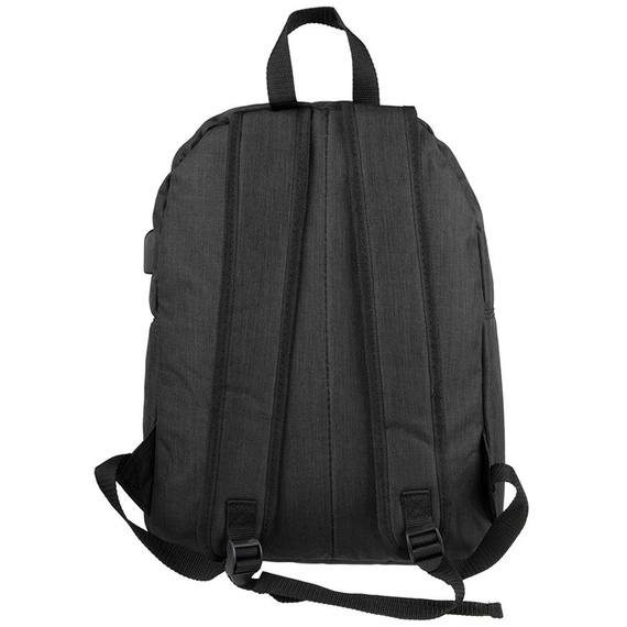 Plecak Active Sport z USB Czarny 41058