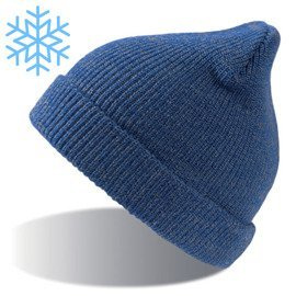 Czapka Atlantis beanie FUSION niebieska