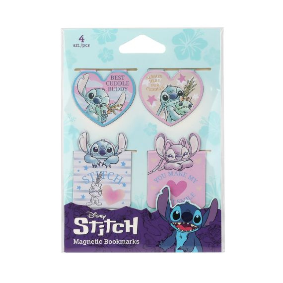 Zakładki magnetyczne 4 szt. Colorino Disney Stitch 1 75354PTR