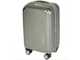 Ekskluzywna mała walizka Mont Blanc 20'' Srebrna