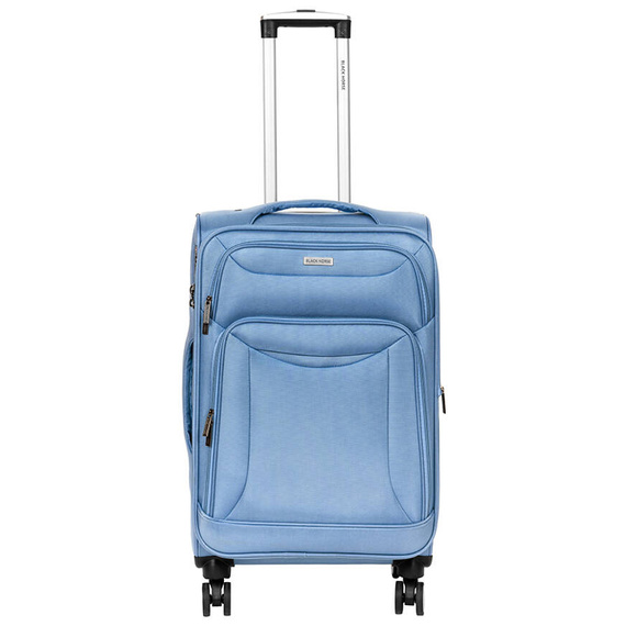 Średnia walizka na kółkach 24" Black Horse Lincoln KC-230069-24 niebieska