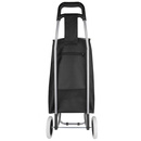 Shopping trolley on two wheels grey 41125 