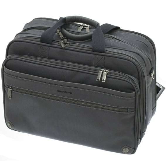Torba biznesowa, teczka na laptopa Davidt's szara 259.910.34