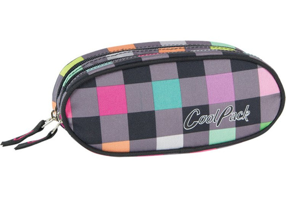 School pencil case Coolpack Academy Pastel check 47234CP nr 131