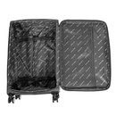 Duża walizka na kółkach 28" Black Horse Lincoln KC-230069-28 szara