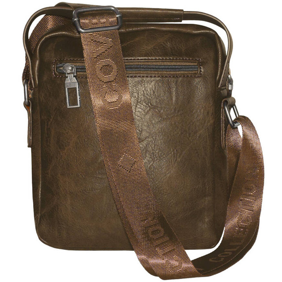 Torba męska na ramię Coveri CC5070-5_MARRONE jasnobrązowa