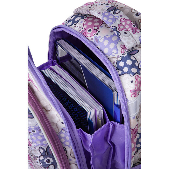 Zestaw CoolPack White Bunny - plecak Turtle, piórnik Campus i worek Vert