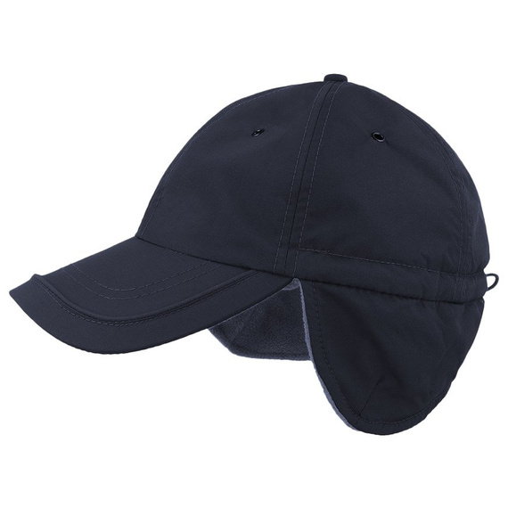 Czapka Atlantis z daszkiem TECHNO FLAP granatowa
