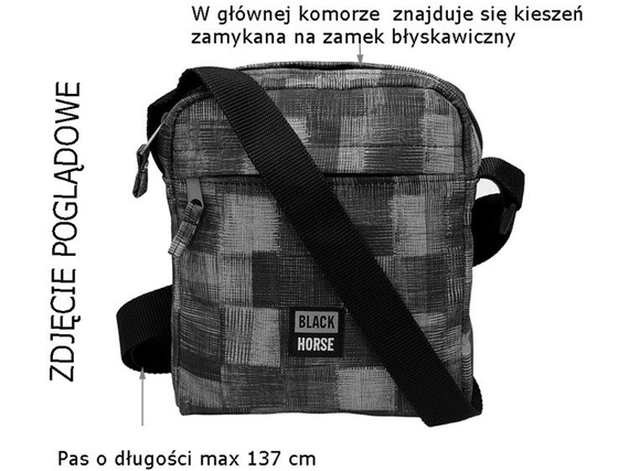 Torba na ramię Black Horse Kongo nr 105