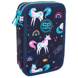 Piórnik szkolny podwójny z wyposażeniem CoolPack Jumper 2 Mrs unicorn F066935