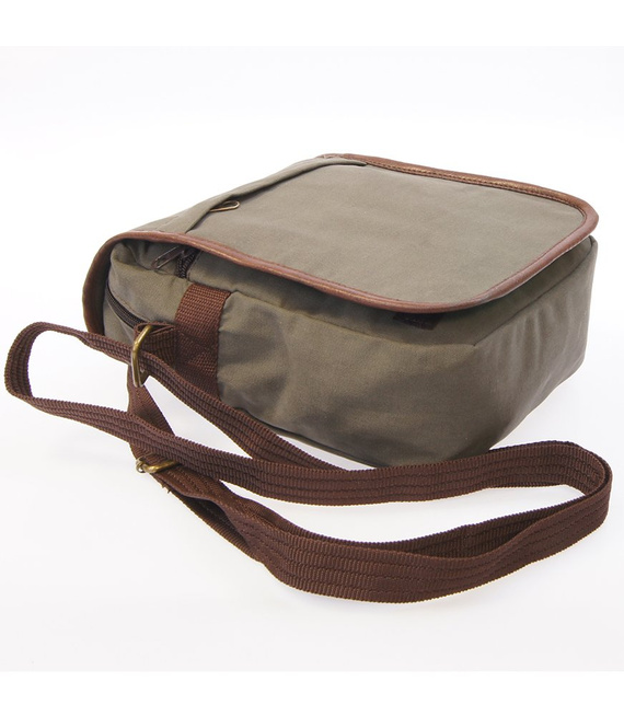 Mała torba na ramię raportówka Mr Thomas TOB-587M Zielona