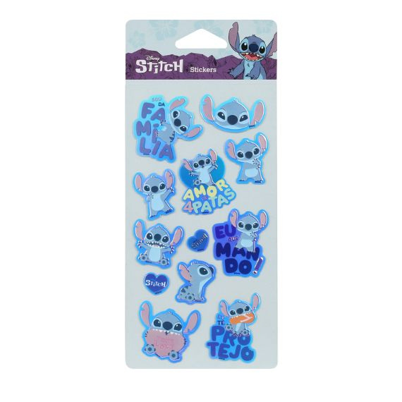 Naklejki wypukłe 12 szt. Stitch Pastel Coolpack Disney 75460PTR
