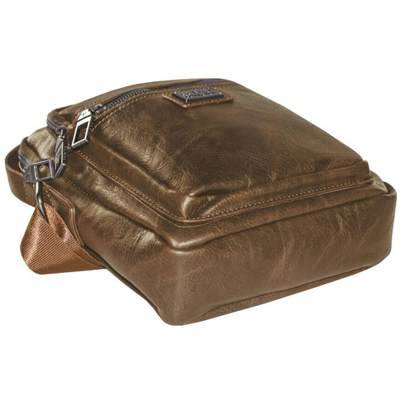 Torba męska na ramię Coveri CC5070-5_MARRONE jasnobrązowa