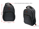 Plecak na laptopa New Bags szary R-649