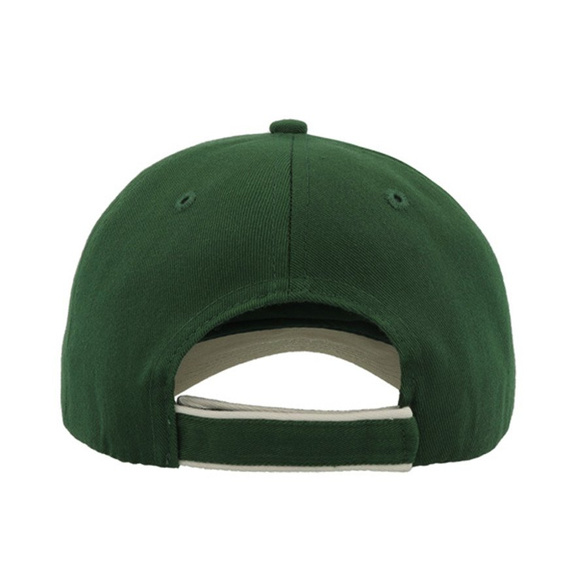 Czapka z daszkiem bejsbolówka ZOOM PIPING SANDWICH GREEN