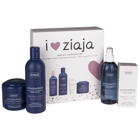 Ziaja Zestaw Świąteczny Jagody Acai 