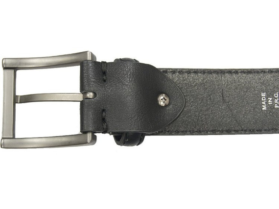 Pasek męski 110/125 Sergio Tacchini C2501804100 Nero Czarny